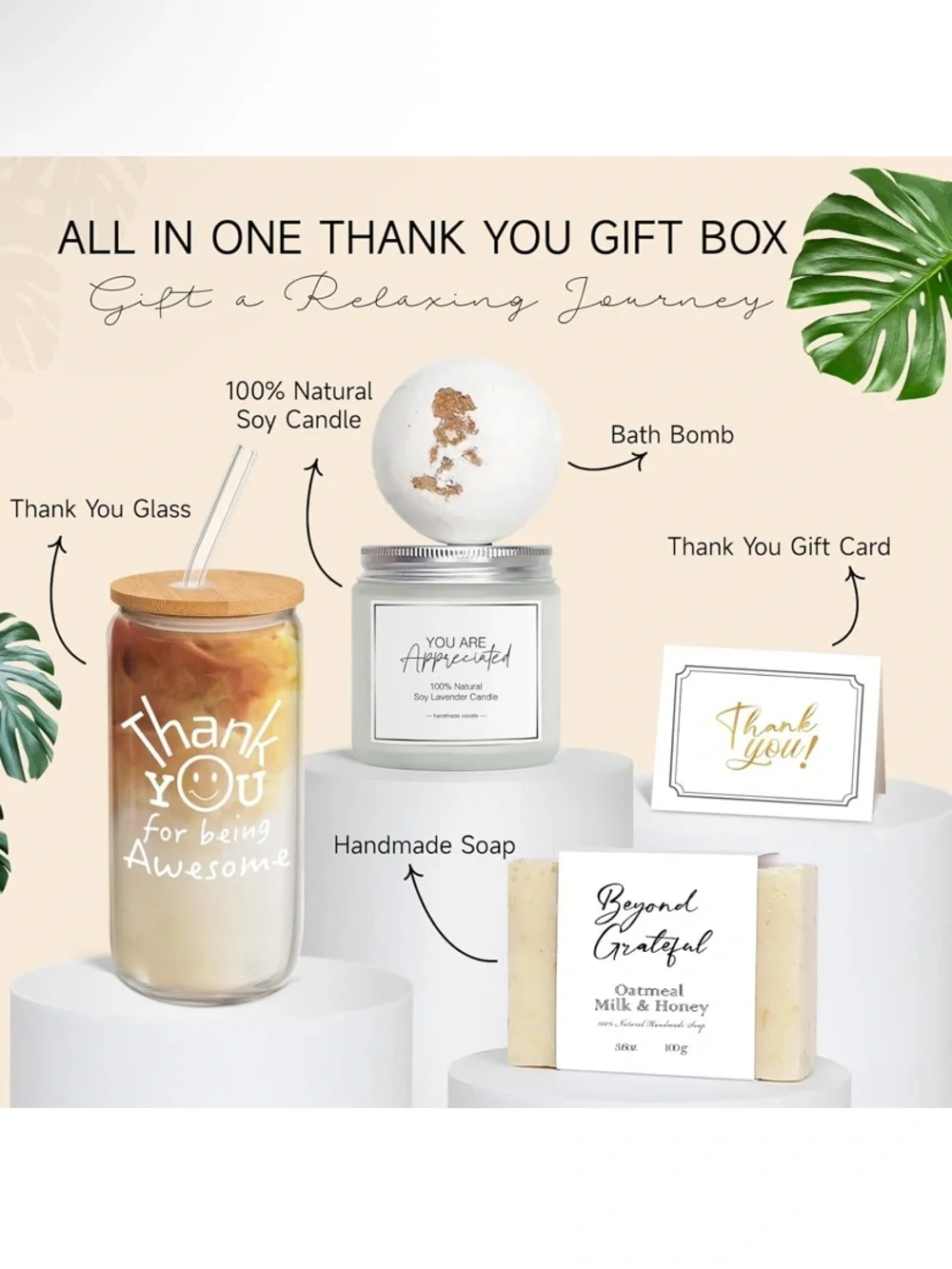iAOVUEBY Thank You Gift Set